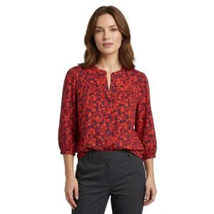 NWT A New Day Button Down Blouse Size XL Womens Floral Lightweight